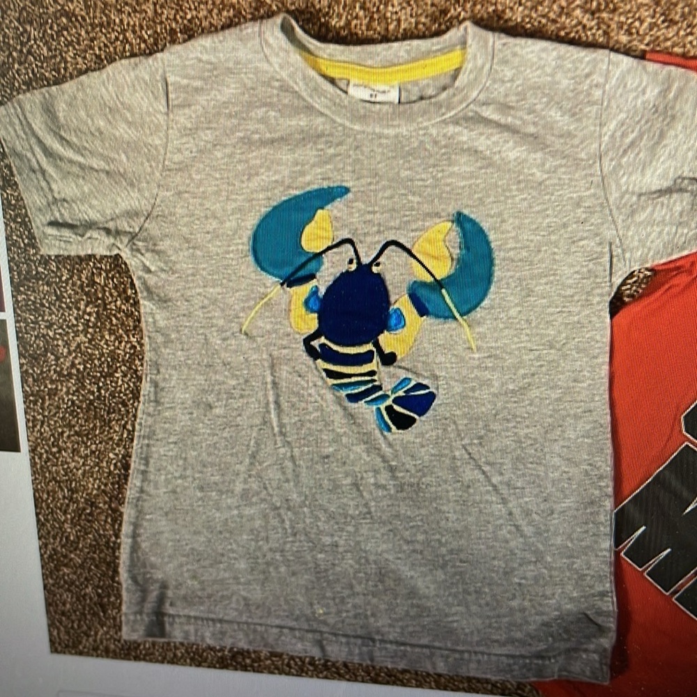 Jumping Baby lobster short sleeve shirt 6